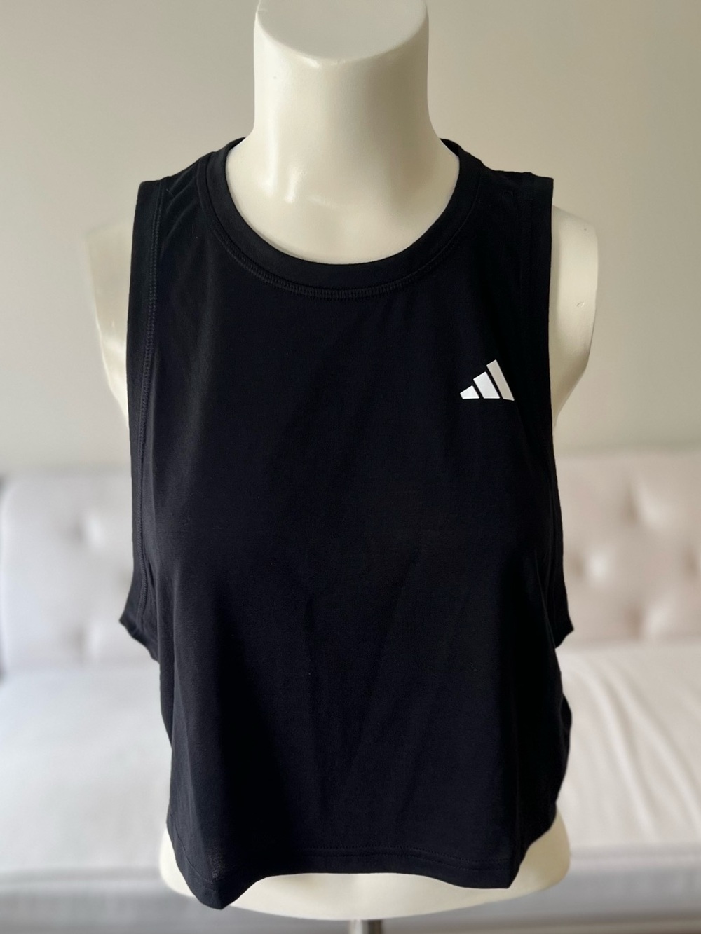 adidas crop training tank top Climacool material NWT